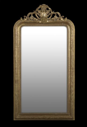 Appraisal: Napoleon III Giltwood Looking Glass third quarter th century of