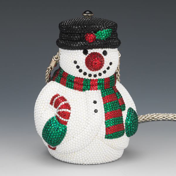 Appraisal: Kathrine Baumann Beverly Hills Limited Edition Snowman Miniaudiere x x