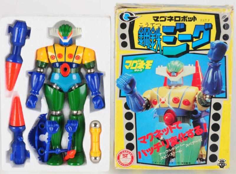 Appraisal: Magnemo Jeeg Takara Magnemo Jeeg is the father of later