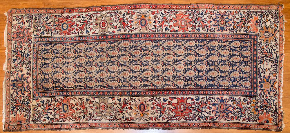 Appraisal: Antique Malayer Rug approx x Persia circa Condition Fringe loss