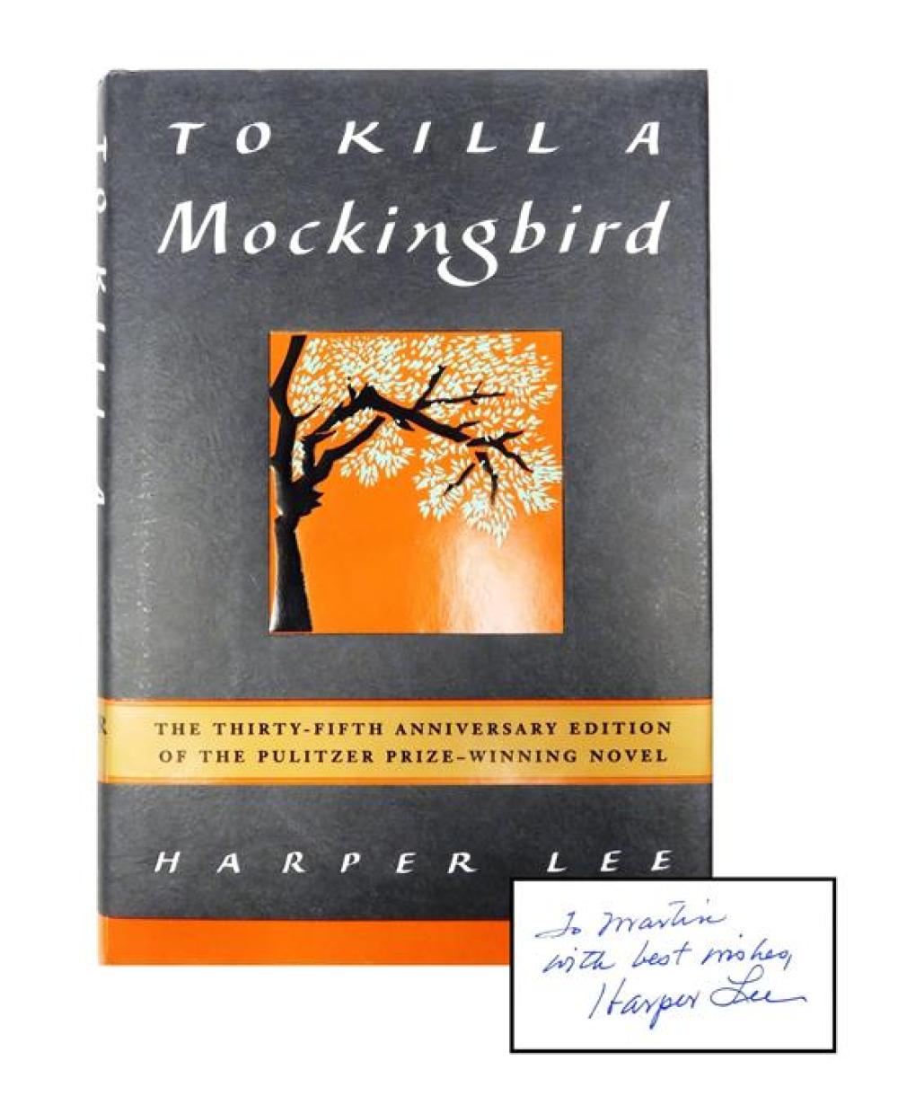 Appraisal: BOOK Signed edition of To Kill A Mockingbird by author