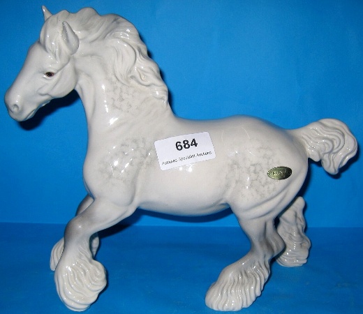 Appraisal: Beswick Cantering Shire Grey