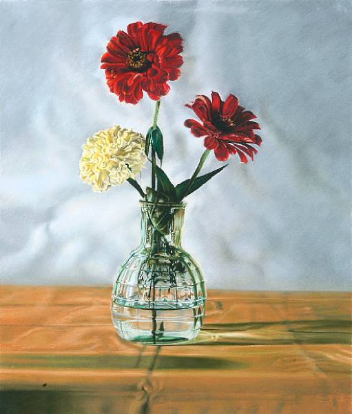 Appraisal: Private Collection Eleanor's Vase pastel on paper x in