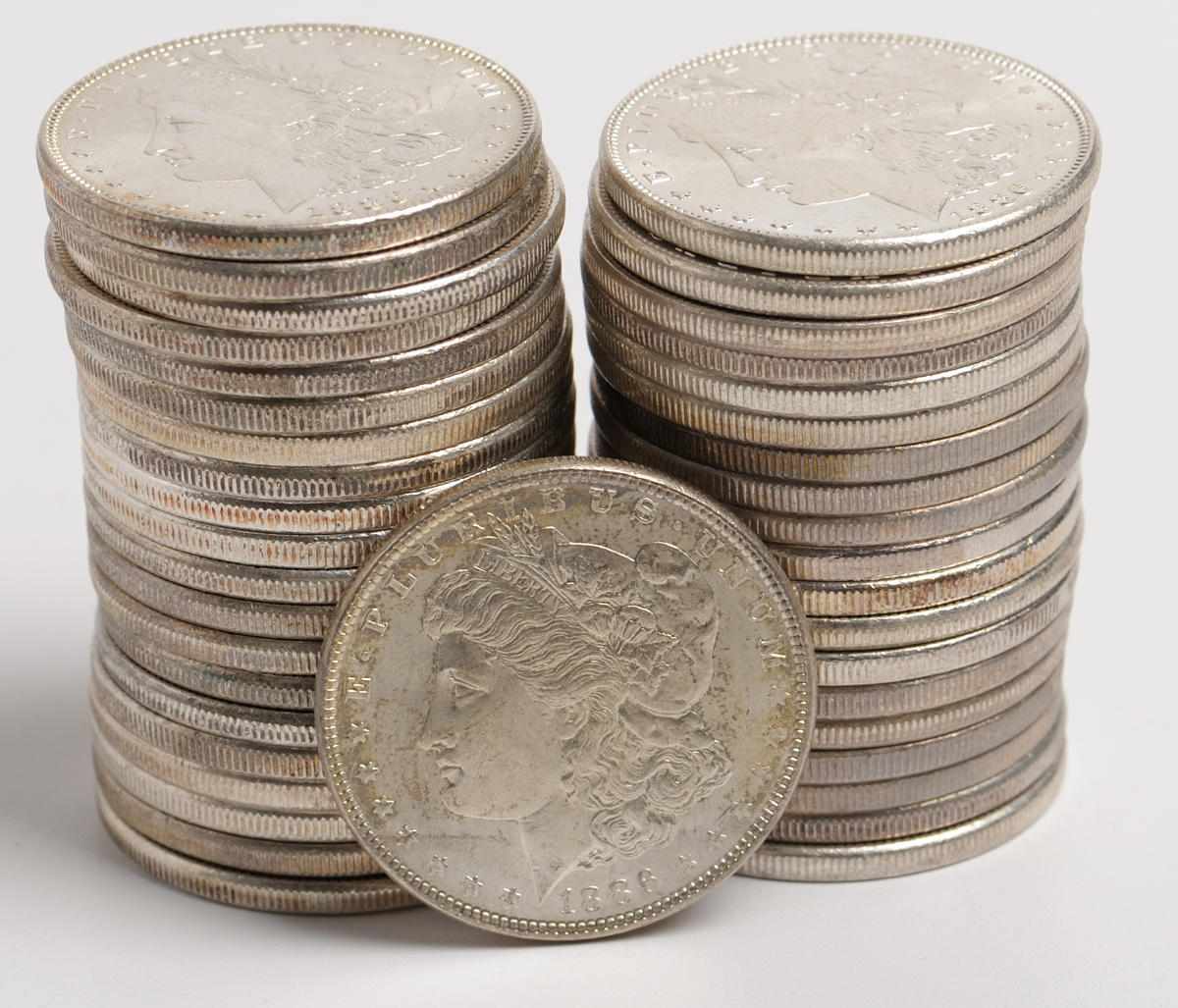 Appraisal: All coins are Brilliant Uncirculated some may have a few