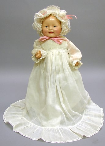 Appraisal: E I H Co Inc baby doll Painted molded features