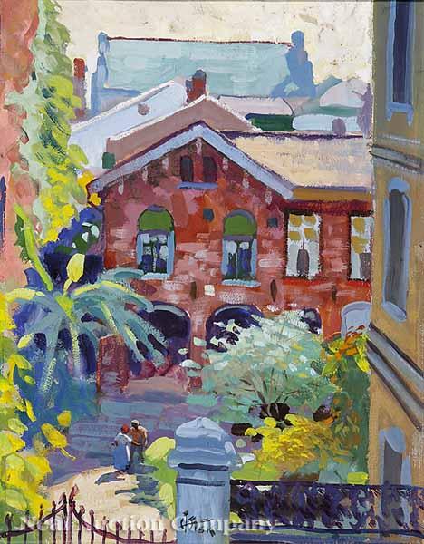 Appraisal: Harry T Fisk American - New Orleans Morning on Royal