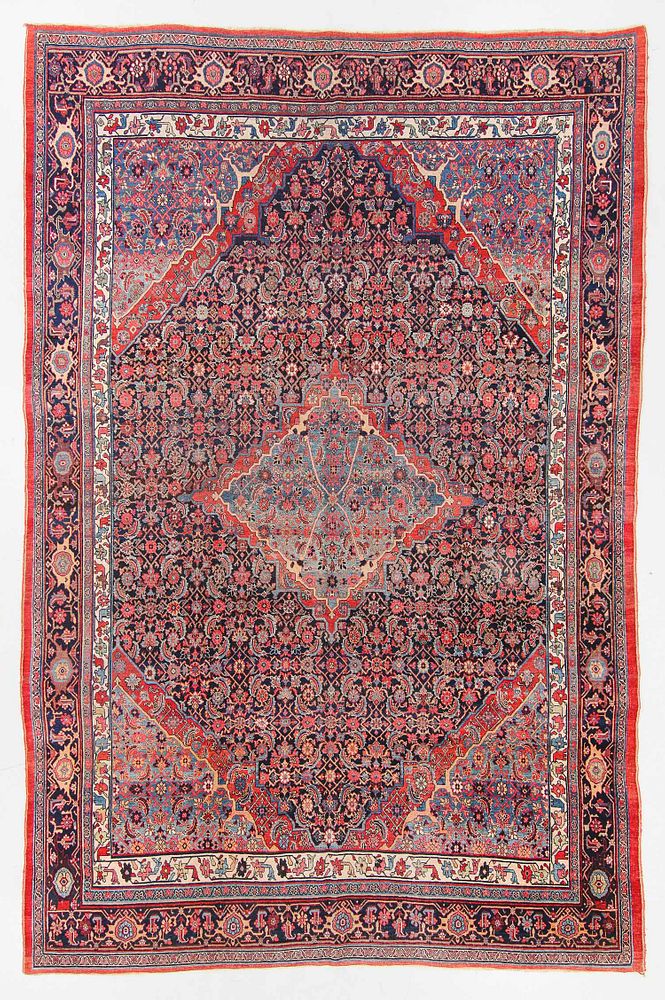 Appraisal: Antique Bidjar Rug Persia ' '' x ' '' Antique