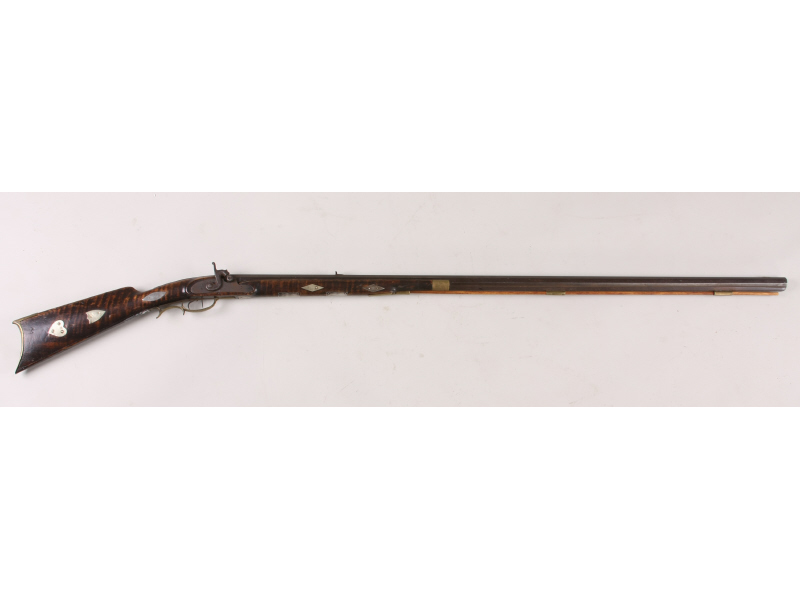 Appraisal: Thomas Merritt Jamestown NC Rifle ca stamped T F M