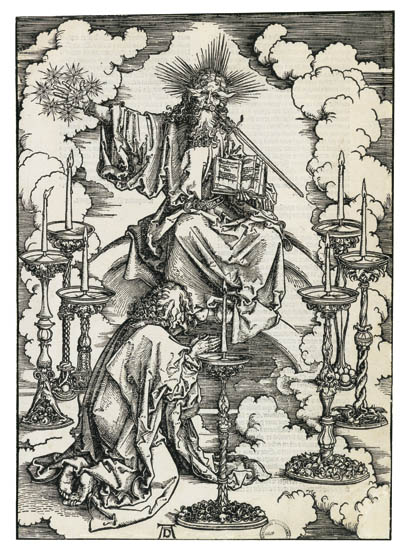 Appraisal: ALBRECHT D RER The Vision of the Seven Candlesticks Woodcut