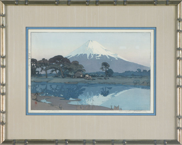 Appraisal: HIROSHI YOSHIDA COLOR WOODCUT Japanese American Boston Mass - titled