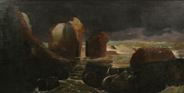 Appraisal: Carlo Bocklin Swiss - Isle of the Dead oil on