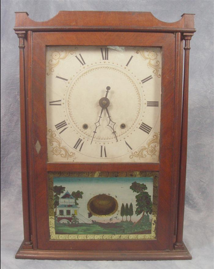 Appraisal: Eli and Samuel Terry pillar scroll mantle clock missing base