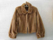 Appraisal: A mink fur short jacket size M in good condition