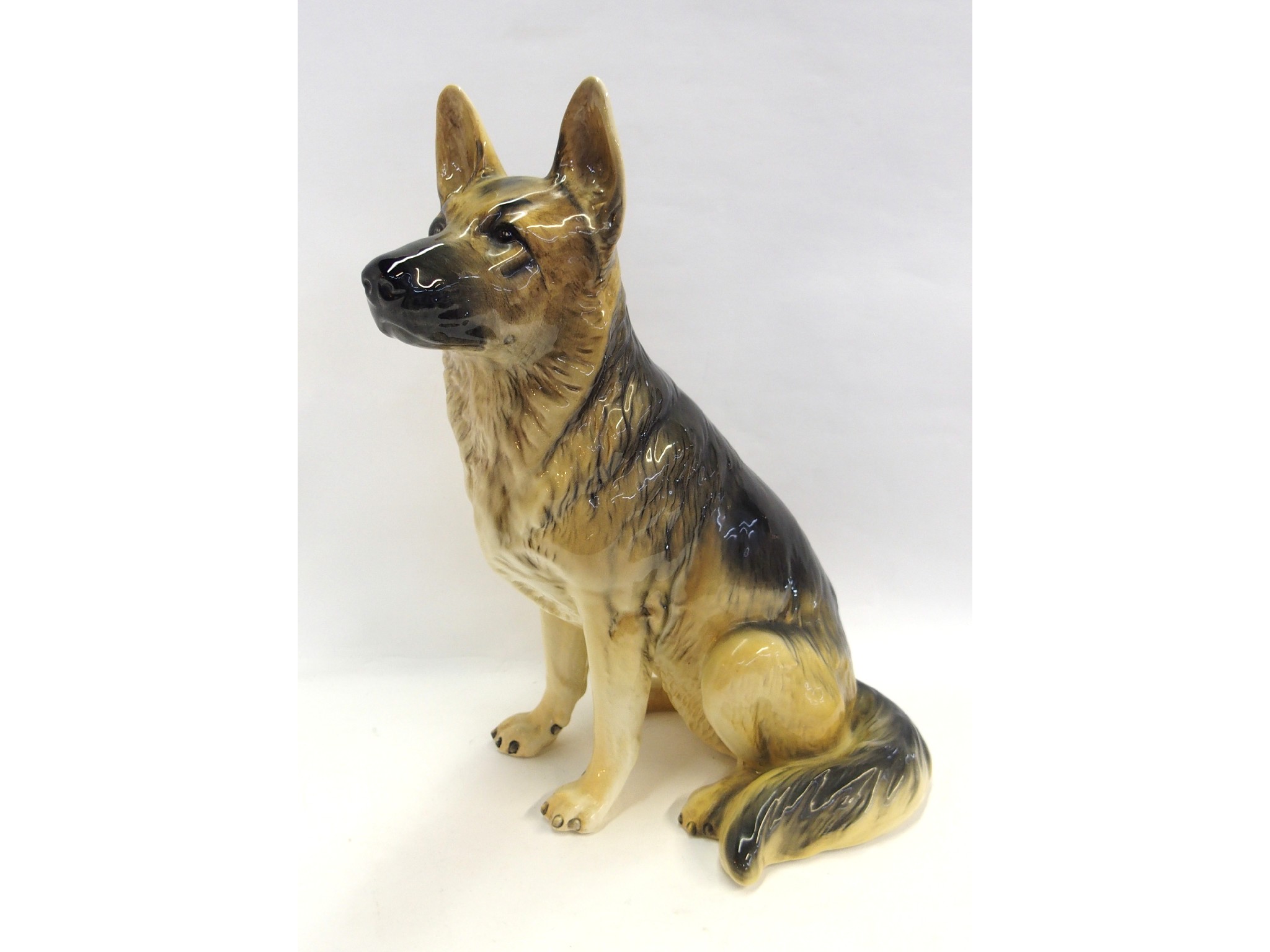 Appraisal: Beswick fireside model of an Alsatian number