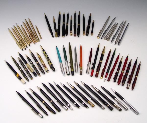 Appraisal: COLLECTION OF APPROX VINTAGE MECHANICAL PENCILS Highlights include Cross Sheaffers