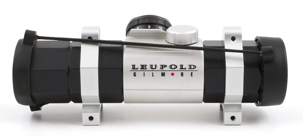 Appraisal: Leupold Gilmore LG- MM Two-tone black silver red dot sight