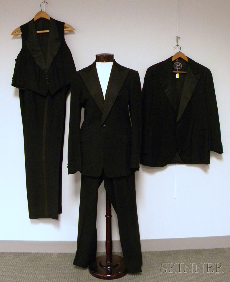 Appraisal: Two Gentleman's Tuxedos one vintage Chance and Vroom both New