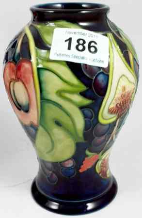 Appraisal: Moorcroft Vase decorated in the Queens Choice design dated height