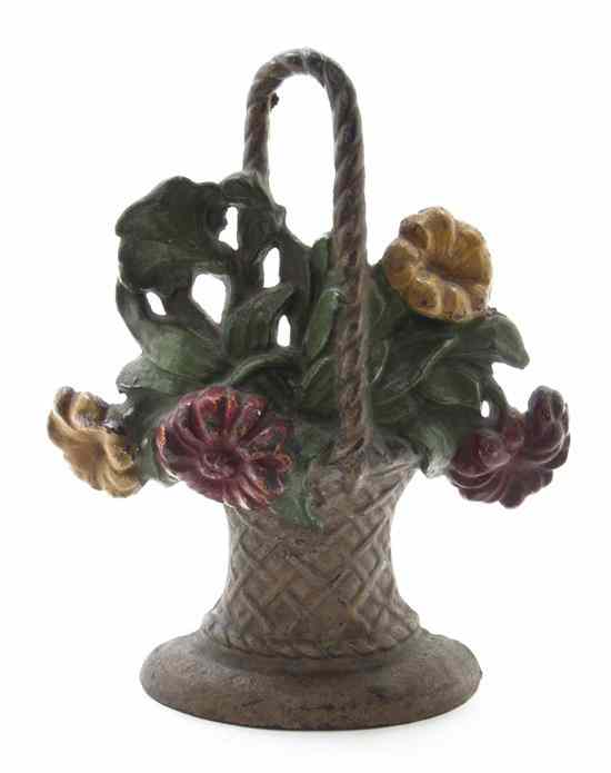 Appraisal: A Victorian Cast Iron Doorstop in the form of a