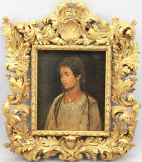 Appraisal: Attributed to Charles Bird King - Unsigned portrait of young