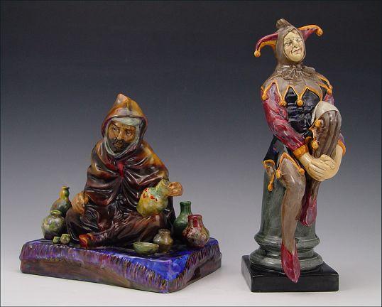 Appraisal: ROYAL DOULTON FIGURES The Jester HN '' The Potter HN