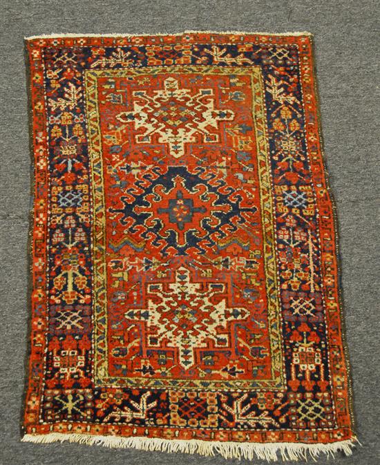 Appraisal: KARAJA RUG Persia circa feet inches x feet