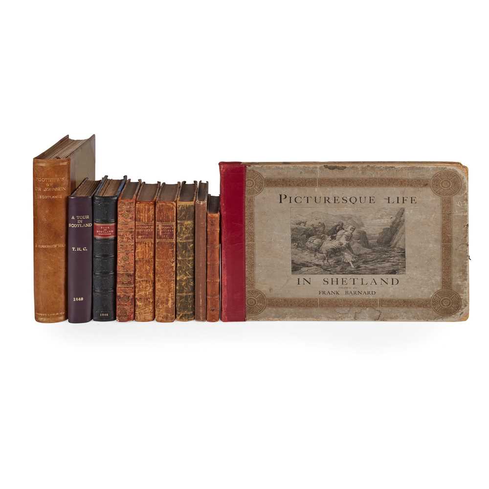 Appraisal: SCOTTISH HIGHLANDS A COLLECTION OF VOLUMES COMPRISING Hill George B