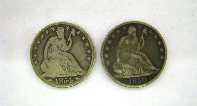 Appraisal: and Silver Half Dollars