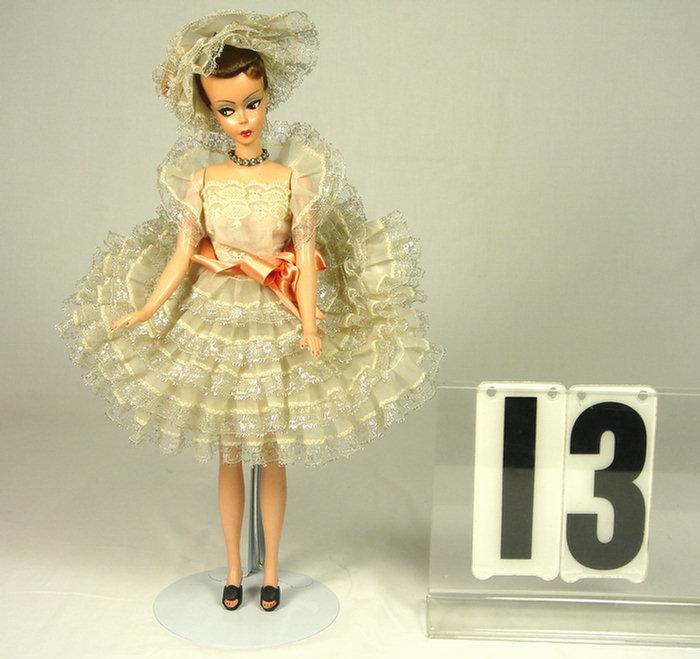 Appraisal: Miss Seventeen or Bild Lilli Clone Doll plastic inches tall