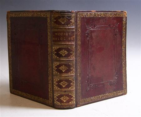 Appraisal: Fore-edge paintings--Philadelphia and Boston Moore G Irish melodies London W