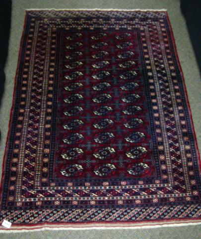 Appraisal: Oriental Rug ' '' x ' '' Traditional red field