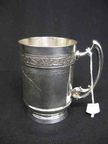 Appraisal: Gorham Sterling Silver ChristeningMug marked G Lee Stout Jr Sept