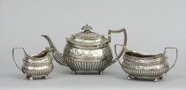 Appraisal: Three Piece Tea Set London ca - by Alice and