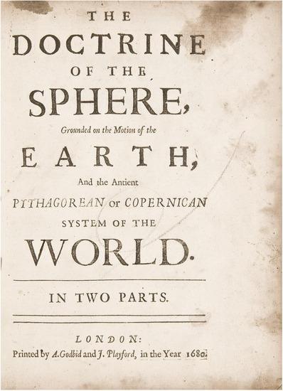 Appraisal: FLAMSTEED John - The Doctrine of the Sphere Grounded on