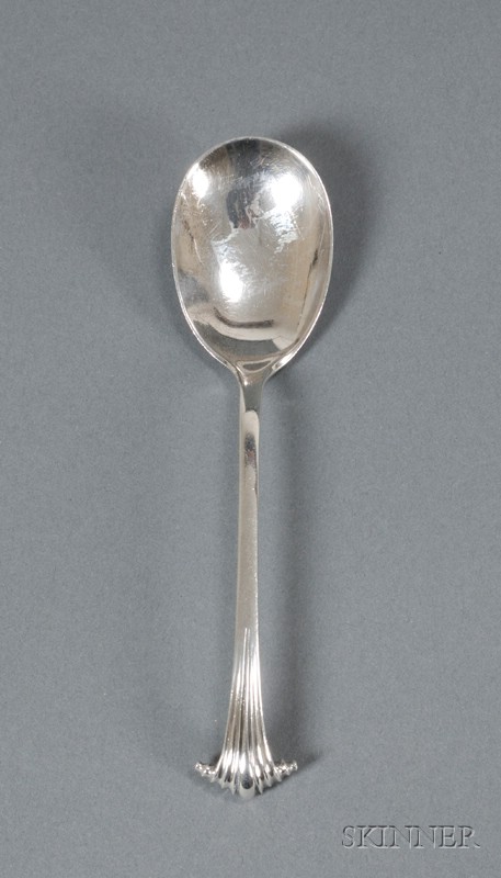 Appraisal: Arthur Stone Jelly Spoon Sterling silver George Porter Blanchard silversmith