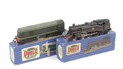 Appraisal: Hornby Dublo -rail Steam and Diesel Locos comprising EDL -