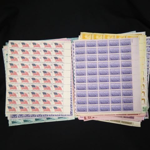 Appraisal: Collection of U S Mint Stamp Sheets mostly cent issues