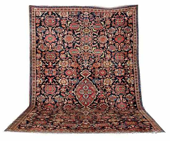 Appraisal: Semi-Antique Persian Mahal carpet circa ' '' x ' ''