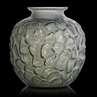 Appraisal: LALIQUE Rare Charmilles vase LALIQUERare Charmilles vase France des M