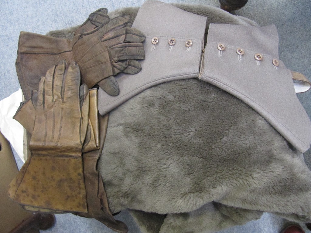 Appraisal: Box of faux and real fur coats