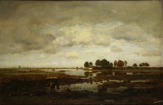 Appraisal: Painting Eugen Jettel Eugen Jettel Austrian Czech - Passing Clouds