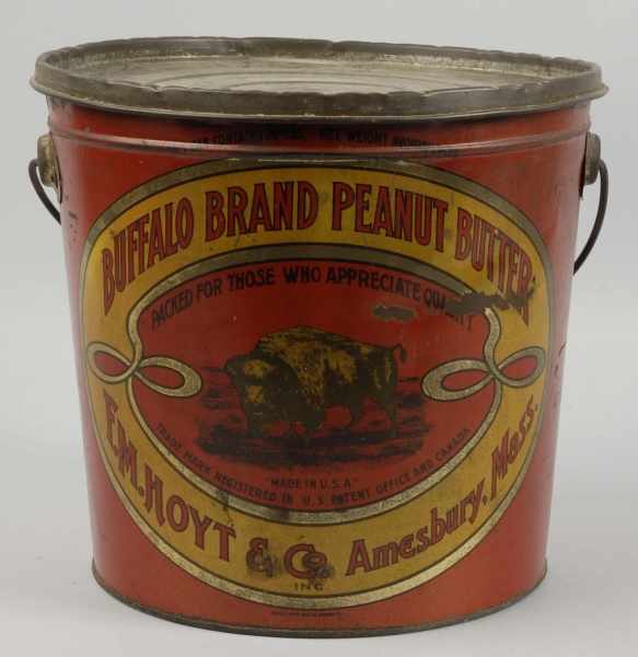 Appraisal: Buffalo Brand Peanut Butter Can Description Original lid Condition Excellent