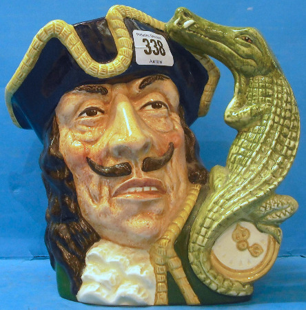 Appraisal: Royal Doulton Large Character Jug Capt Hook D