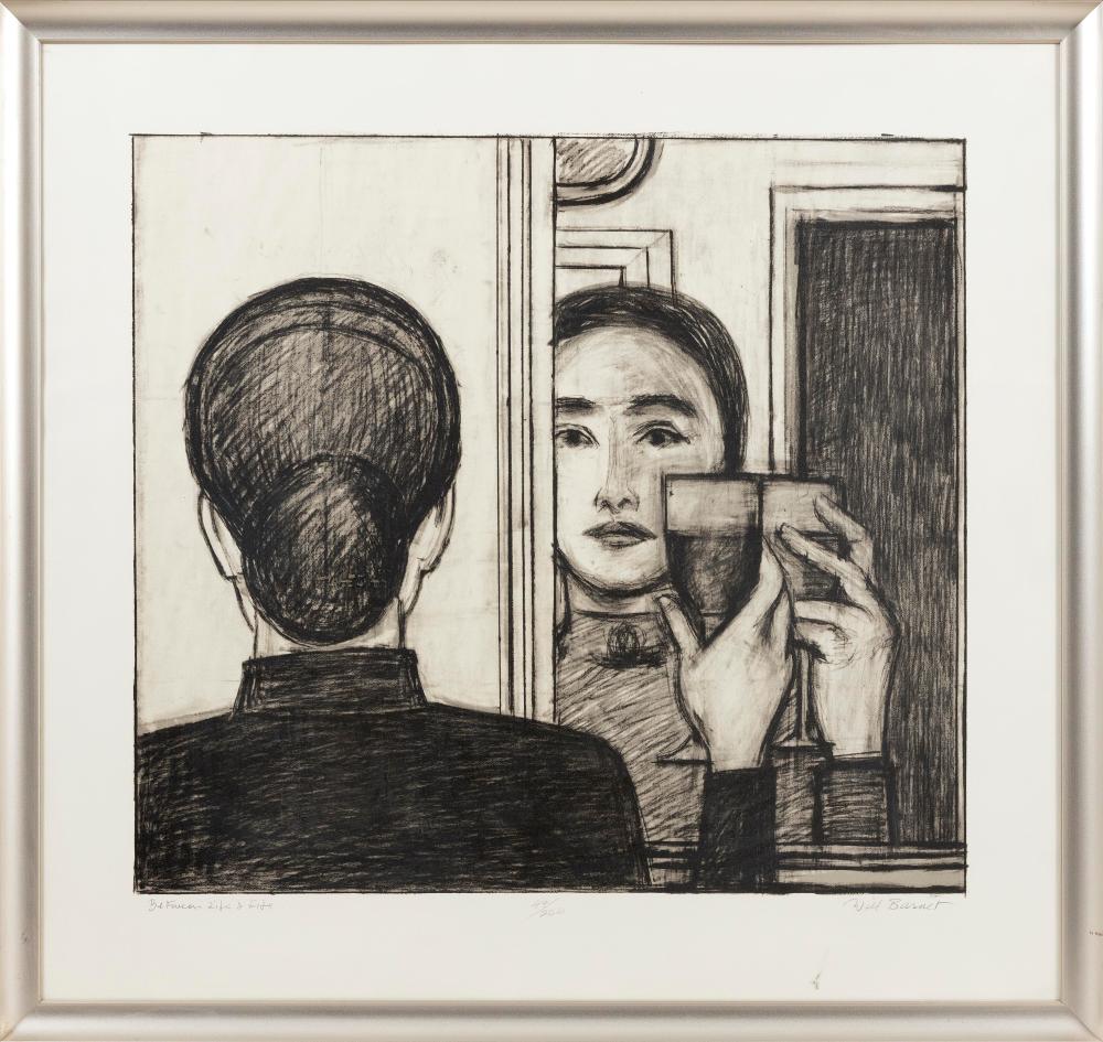 Appraisal: WILL BARNET NEW YORK MASSACHUSETTS - BETWEEN LIFE AND LIFE