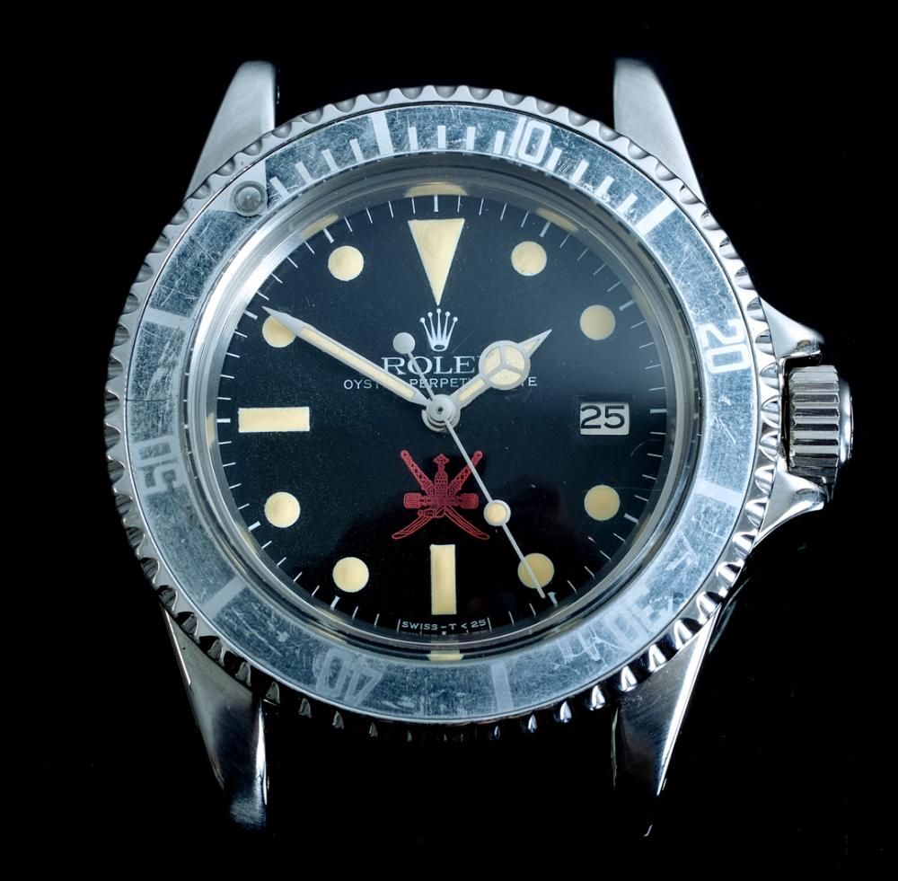 Appraisal: RARE RED ROLEX KHANJAR SEA-DWELLER WATCHRare Rolex Sea-Dweller Ref with