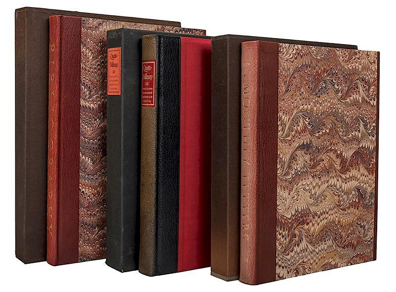 Appraisal: Three Limited Editions Club Reference Volumes Three Limited Editions Club