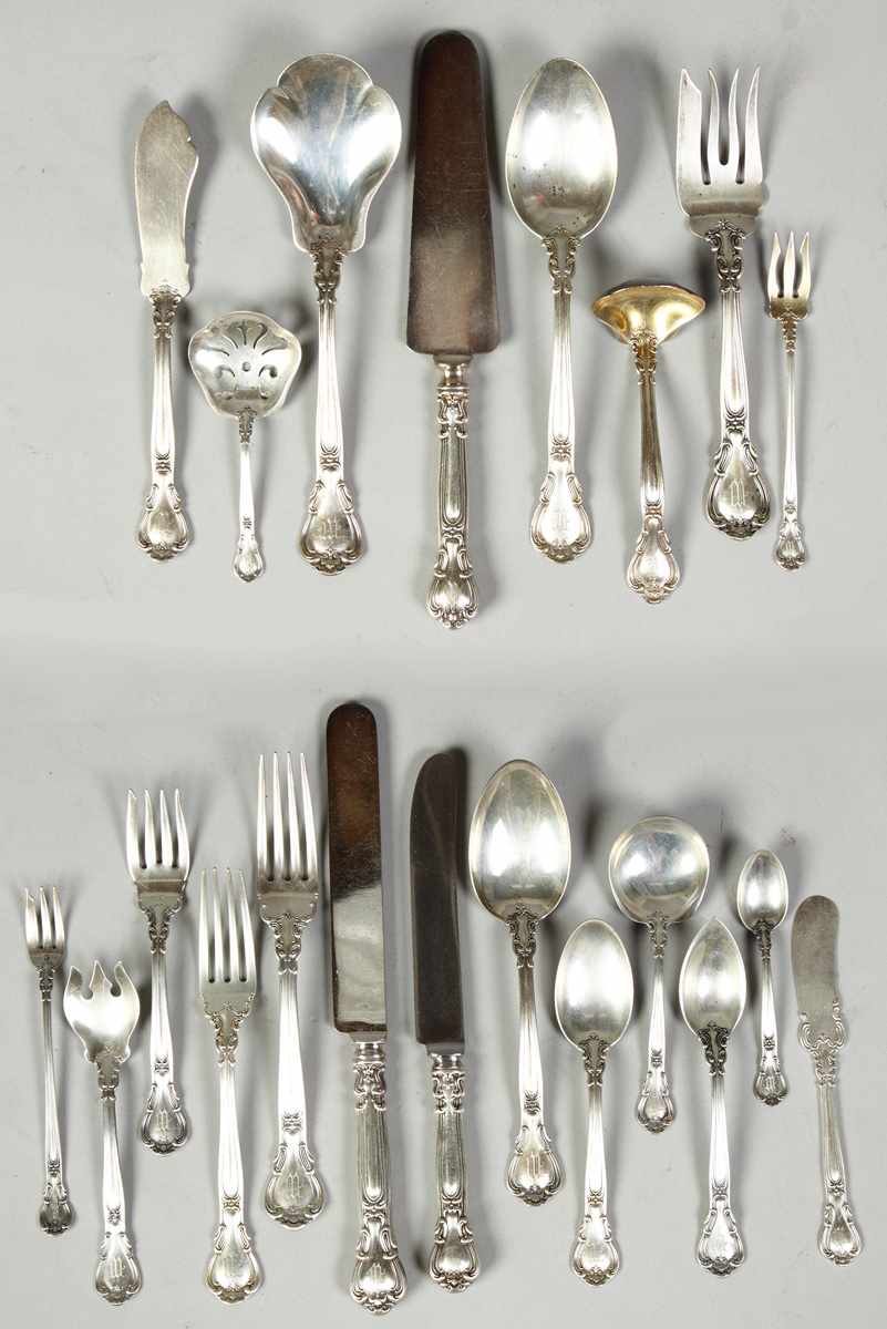 Appraisal: Gorham Sterling Silver Flatware Set total pcs ozt demitasse spoons