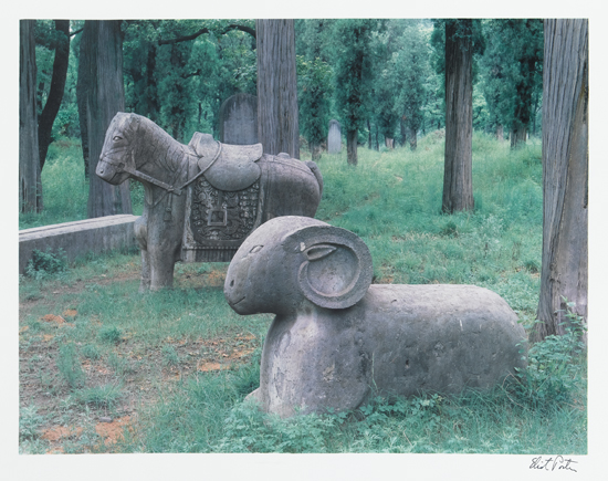 Appraisal: PORTER ELIOT - Portfolio entitled China With of vivid photographs