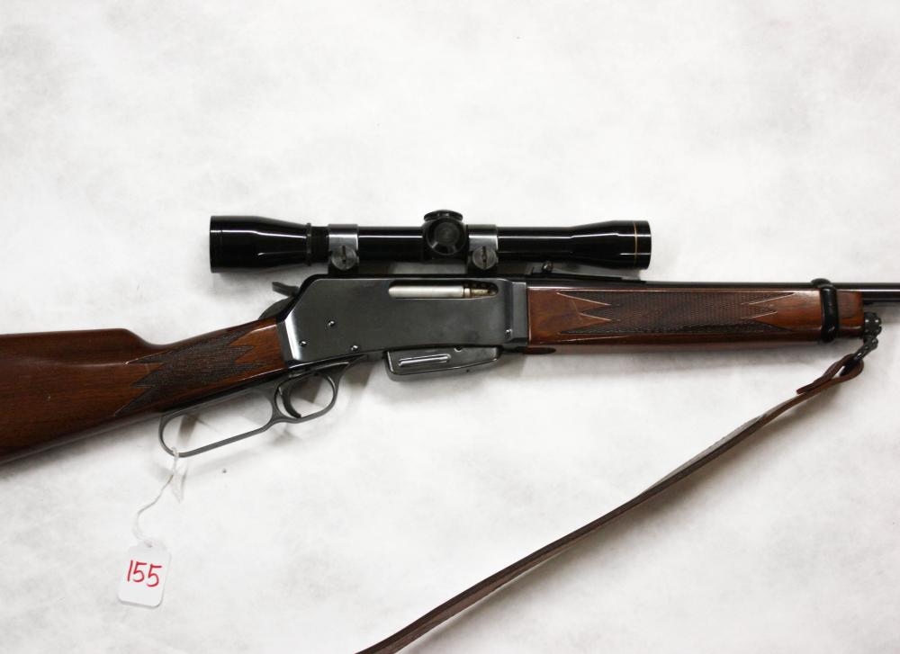 Appraisal: BROWNING BLR LEVER ACTION RIFLE caliber barrel blued finish checkered