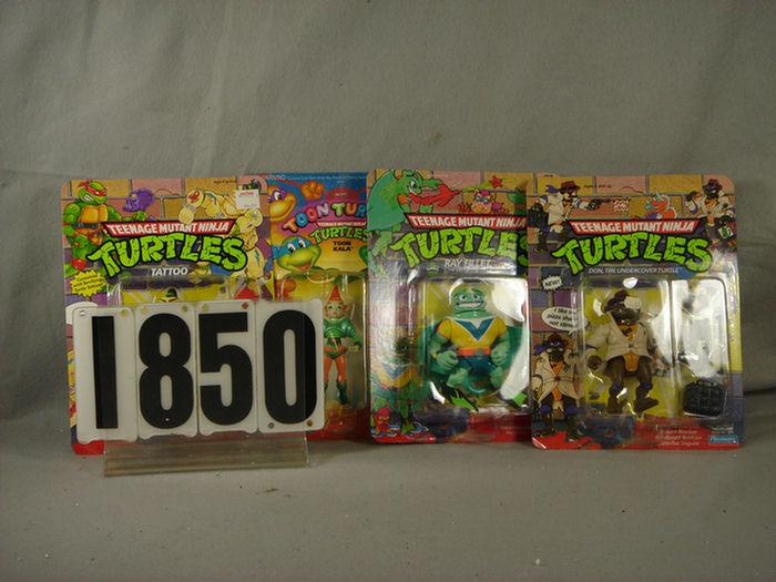 Appraisal: Lot of Teenage Mutant Ninja Turtles action figures by Playmates